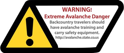 avalanche warning