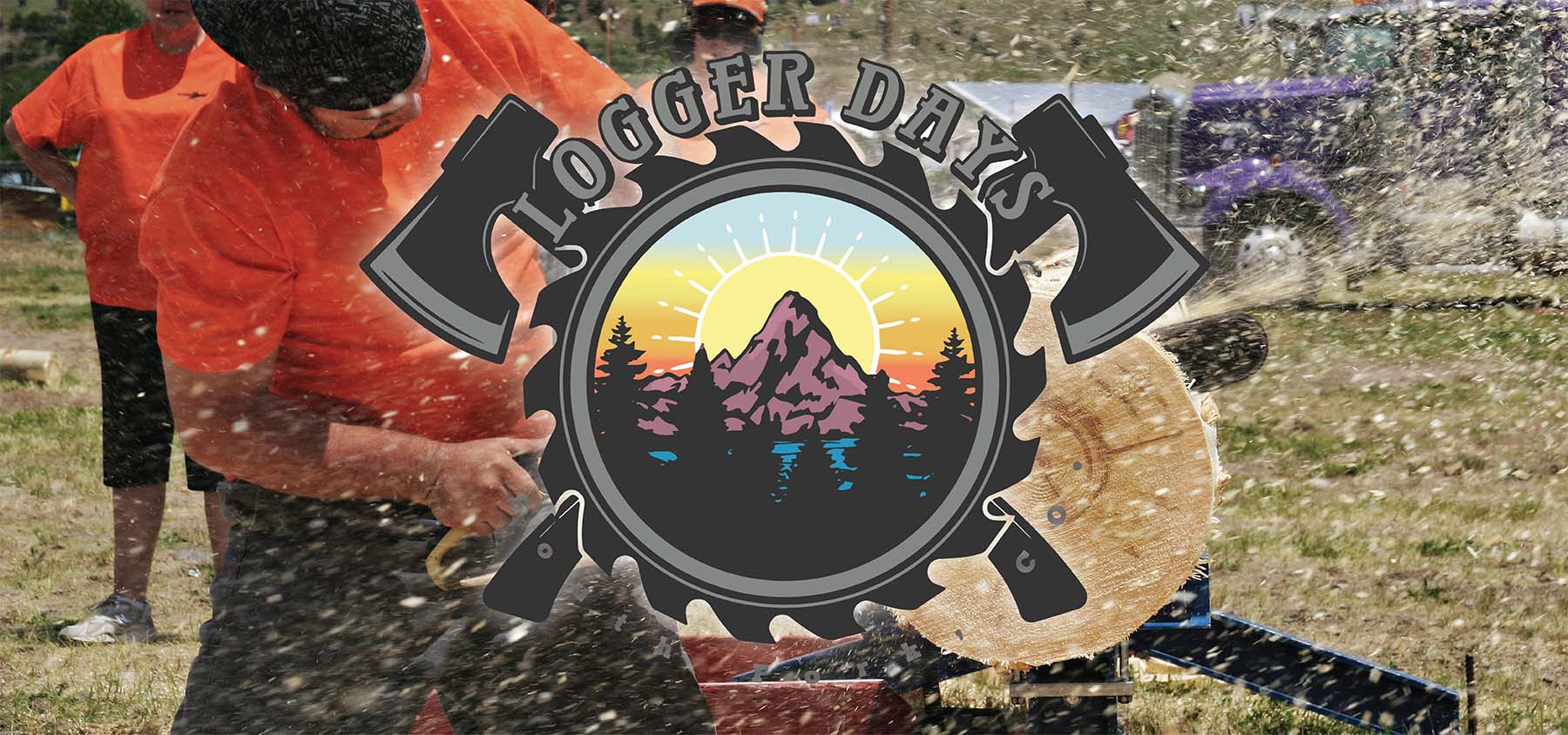 Logger Days in Creede Colorado, logo