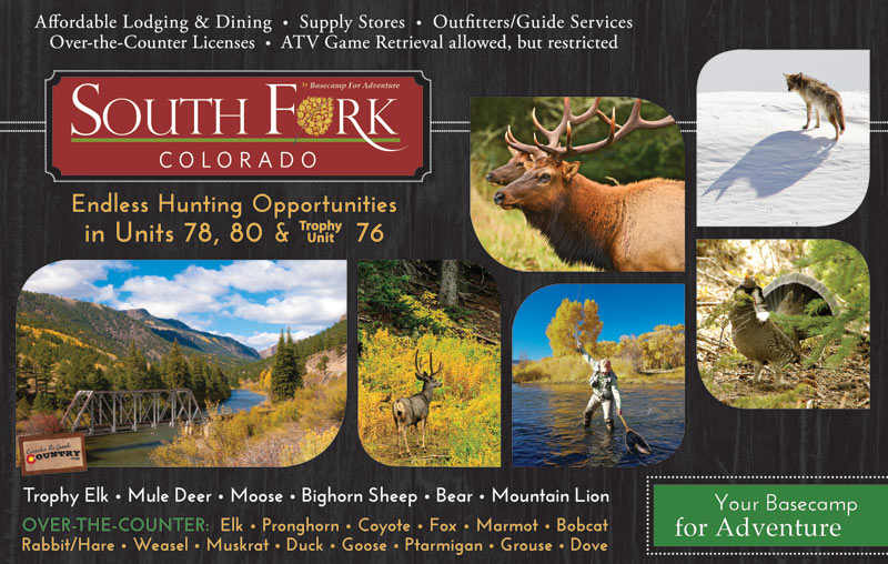 colorado hunting south fork