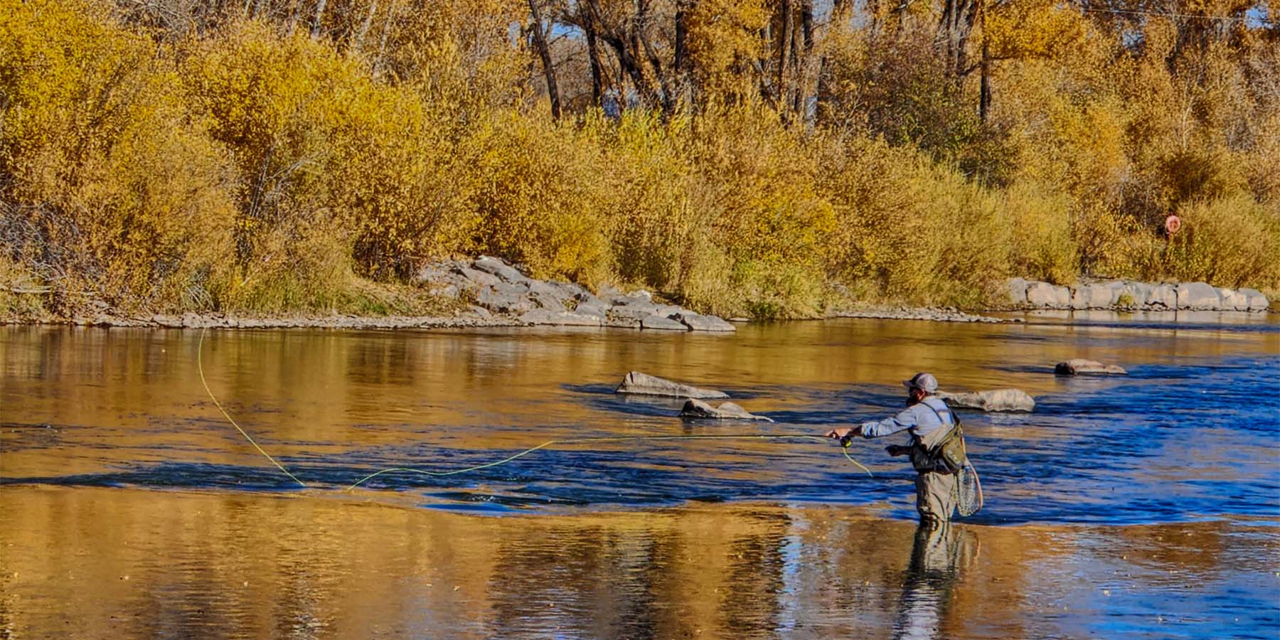 Fall Fly Fishing on Rio Grande River
