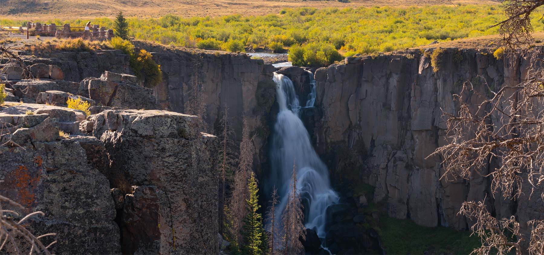 North Clear Creek Falls in the Fall