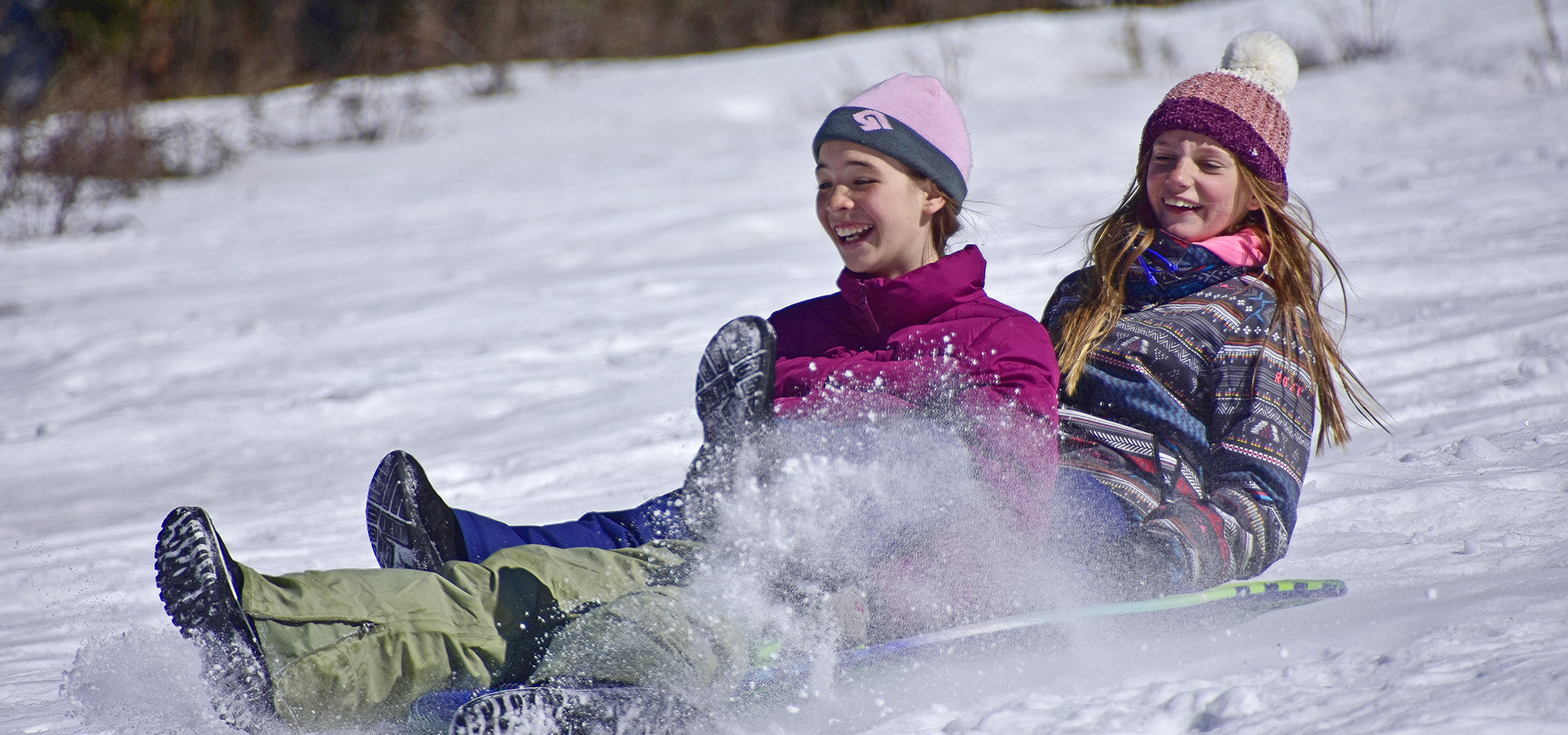 Sledding Beaver Creek