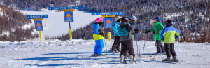 Ski School - One Panel
